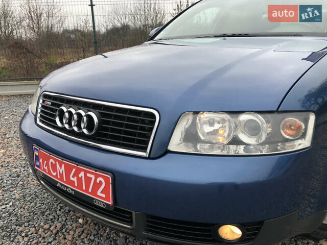 Синий Ауди А4, объемом двигателя 2 л и пробегом 200 тыс. км за 4750 $, фото 8 на Automoto.ua