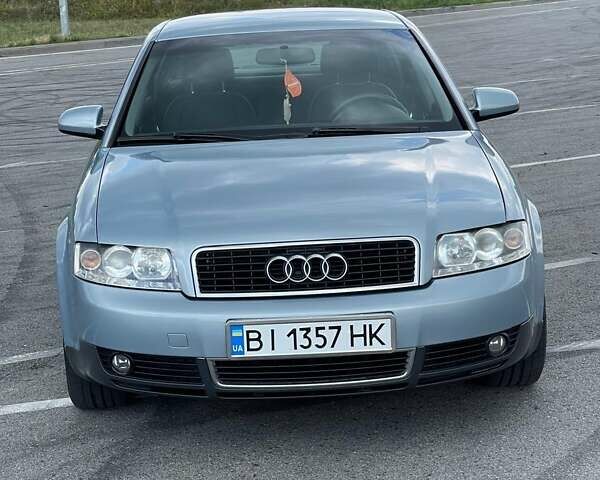Синий Ауди А4, объемом двигателя 1.8 л и пробегом 265 тыс. км за 5500 $, фото 2 на Automoto.ua