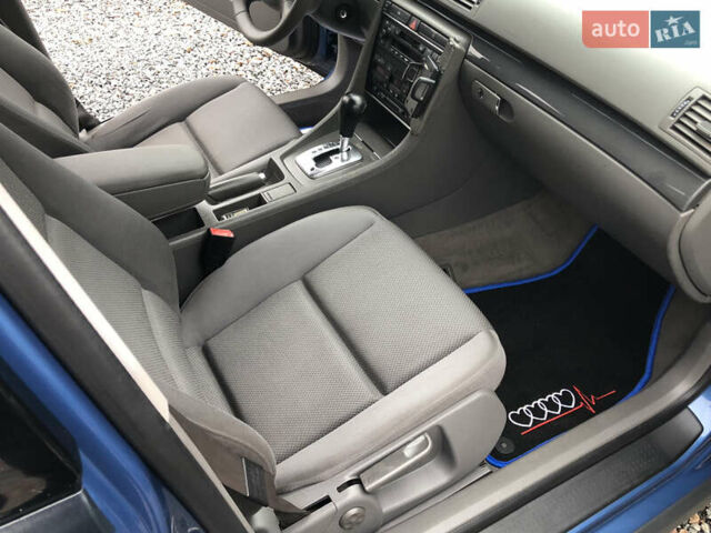 Синий Ауди А4, объемом двигателя 2 л и пробегом 200 тыс. км за 4750 $, фото 56 на Automoto.ua