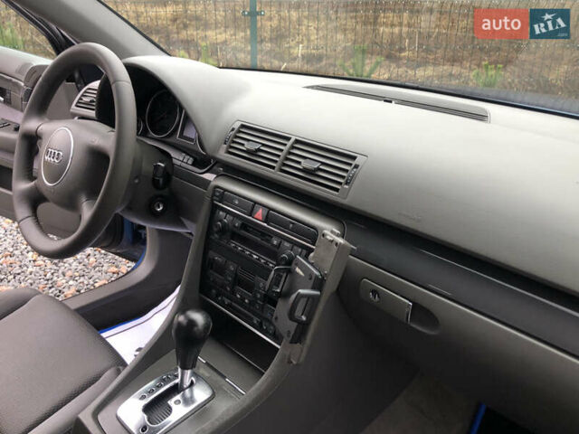 Синий Ауди А4, объемом двигателя 2 л и пробегом 200 тыс. км за 4750 $, фото 57 на Automoto.ua