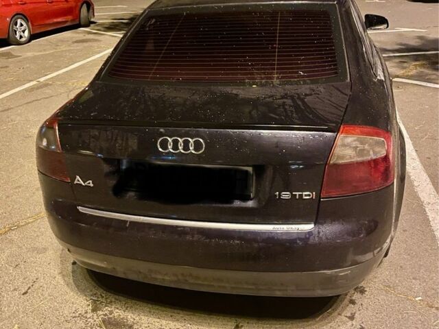 Синий Ауди А4, объемом двигателя 1.9 л и пробегом 510 тыс. км за 2100 $, фото 4 на Automoto.ua