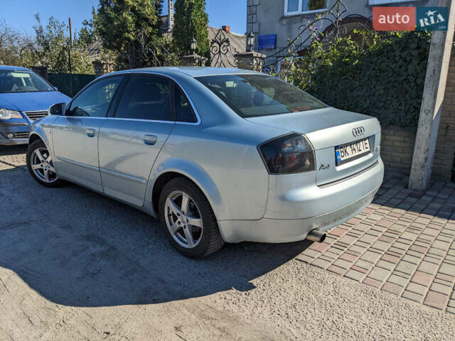 Синий Ауди А4, объемом двигателя 2 л и пробегом 257 тыс. км за 4599 $, фото 2 на Automoto.ua