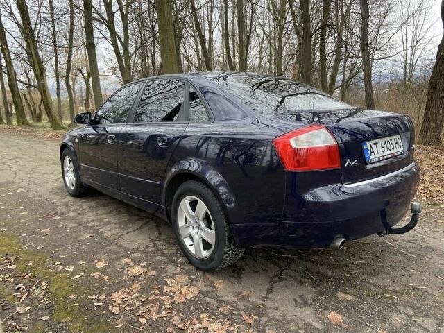 Синій Ауді А4, об'ємом двигуна 2 л та пробігом 222 тис. км за 3999 $, фото 3 на Automoto.ua