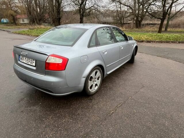Синий Ауди А4, объемом двигателя 2.5 л и пробегом 390 тыс. км за 2100 $, фото 2 на Automoto.ua