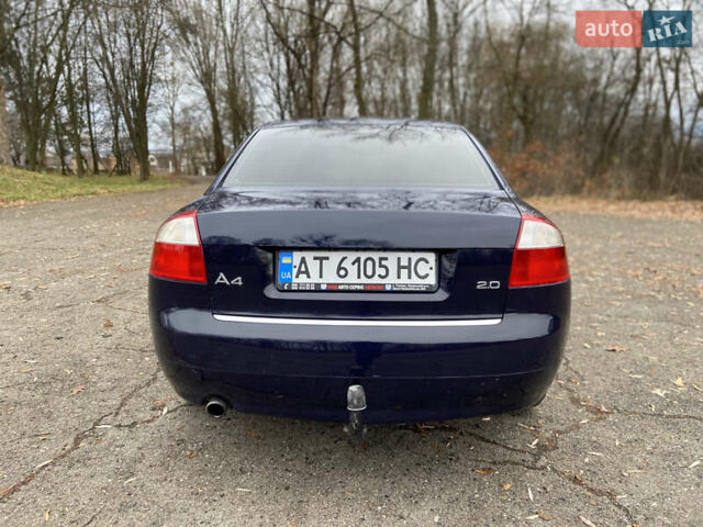 Синий Ауди А4, объемом двигателя 1.98 л и пробегом 222 тыс. км за 3999 $, фото 14 на Automoto.ua