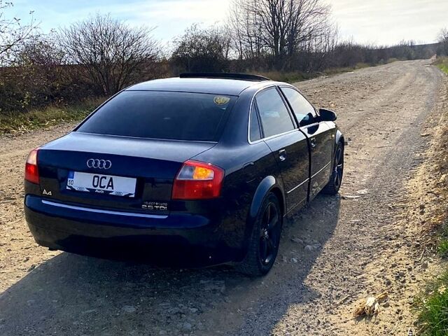 Синий Ауди А4, объемом двигателя 2.5 л и пробегом 383 тыс. км за 5150 $, фото 2 на Automoto.ua