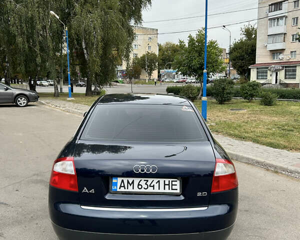 Синий Ауди А4, объемом двигателя 1.98 л и пробегом 254 тыс. км за 5750 $, фото 6 на Automoto.ua