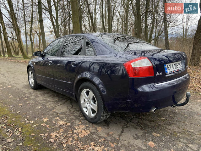 Синий Ауди А4, объемом двигателя 1.98 л и пробегом 222 тыс. км за 3999 $, фото 3 на Automoto.ua