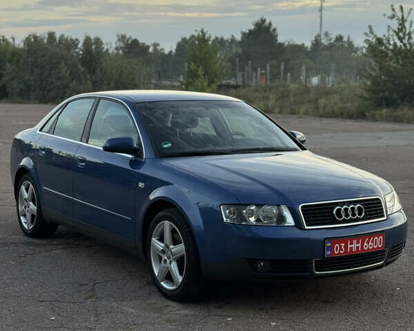 Синій Ауді А4, об'ємом двигуна 2 л та пробігом 187 тис. км за 5950 $, фото 4 на Automoto.ua