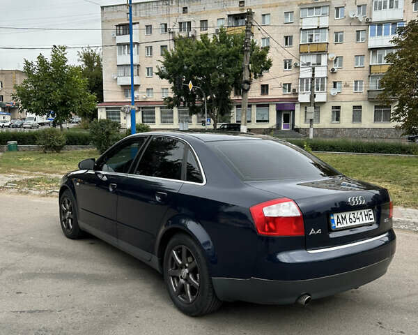Синий Ауди А4, объемом двигателя 1.98 л и пробегом 254 тыс. км за 5750 $, фото 4 на Automoto.ua