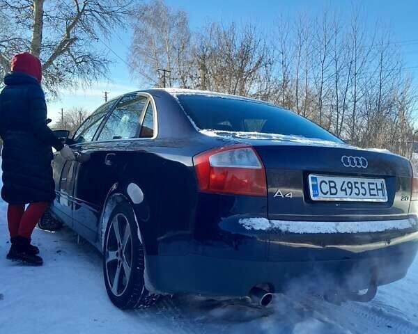 Синий Ауди А4, объемом двигателя 1.98 л и пробегом 225 тыс. км за 5200 $, фото 3 на Automoto.ua