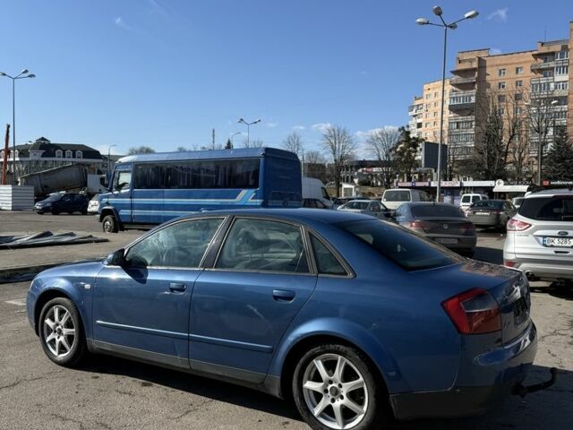 Синий Ауди А4, объемом двигателя 2 л и пробегом 340 тыс. км за 2600 $, фото 7 на Automoto.ua