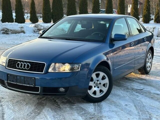 Синий Ауди А4, объемом двигателя 1.9 л и пробегом 276 тыс. км за 1200 $, фото 1 на Automoto.ua