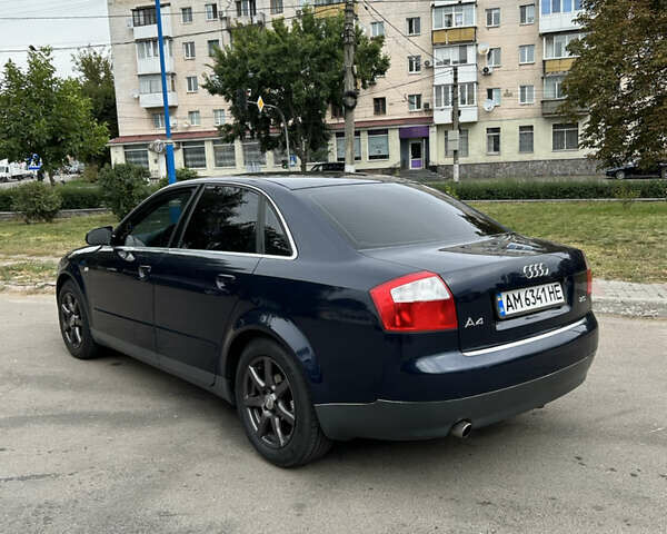 Синий Ауди А4, объемом двигателя 1.98 л и пробегом 254 тыс. км за 5750 $, фото 5 на Automoto.ua