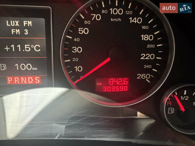 Синий Ауди А4, объемом двигателя 2.5 л и пробегом 303 тыс. км за 5800 $, фото 6 на Automoto.ua