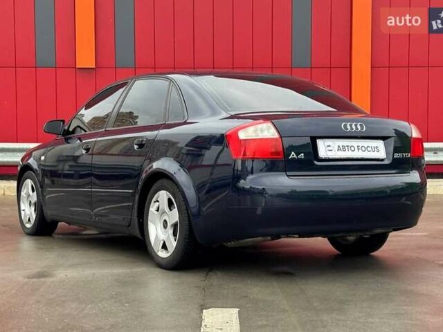 Синій Ауді А4, об'ємом двигуна 2.5 л та пробігом 336 тис. км за 6190 $, фото 4 на Automoto.ua