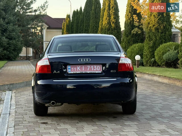 Синій Ауді А4, об'ємом двигуна 2 л та пробігом 188 тис. км за 5350 $, фото 10 на Automoto.ua