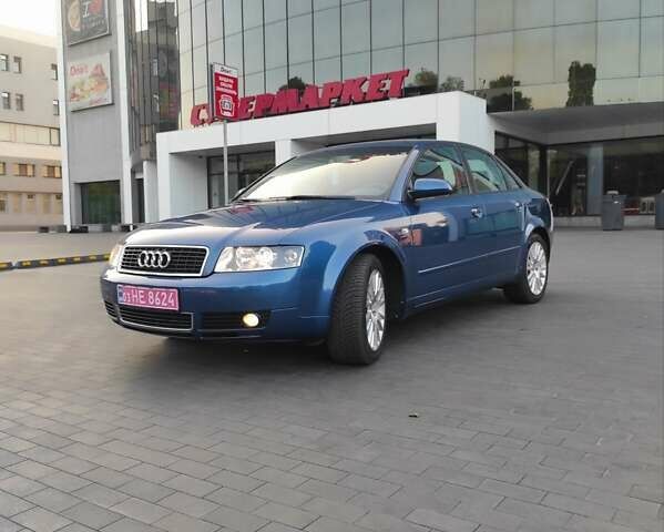 Синий Ауди А4, объемом двигателя 1.6 л и пробегом 181 тыс. км за 6250 $, фото 13 на Automoto.ua