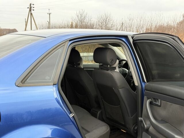 Синий Ауди А4, объемом двигателя 2 л и пробегом 213 тыс. км за 5650 $, фото 19 на Automoto.ua