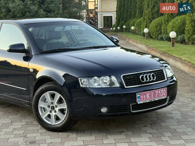 Синій Ауді А4, об'ємом двигуна 2 л та пробігом 188 тис. км за 5350 $, фото 3 на Automoto.ua