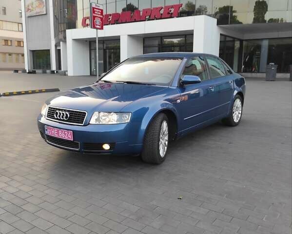 Синий Ауди А4, объемом двигателя 1.6 л и пробегом 181 тыс. км за 6250 $, фото 12 на Automoto.ua