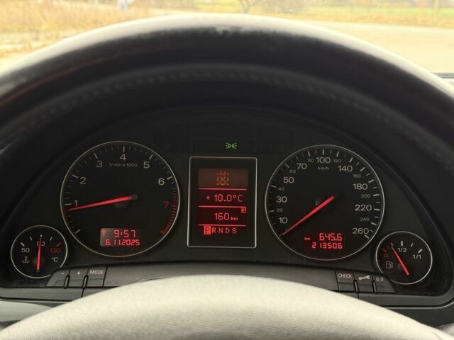 Синий Ауди А4, объемом двигателя 2 л и пробегом 213 тыс. км за 5650 $, фото 20 на Automoto.ua