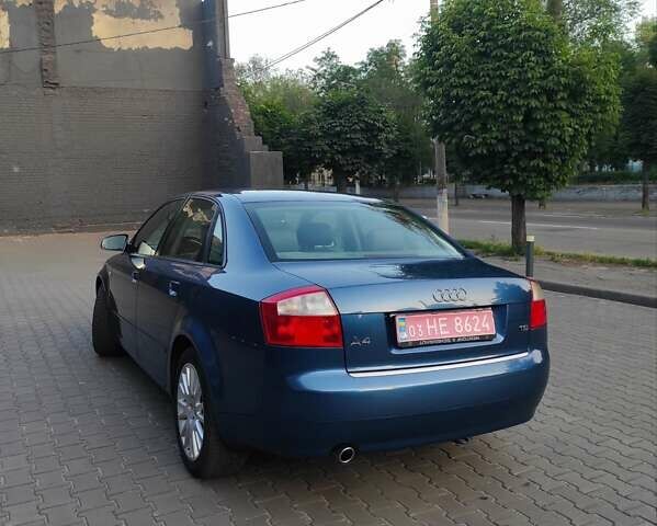 Синий Ауди А4, объемом двигателя 1.6 л и пробегом 181 тыс. км за 6250 $, фото 59 на Automoto.ua