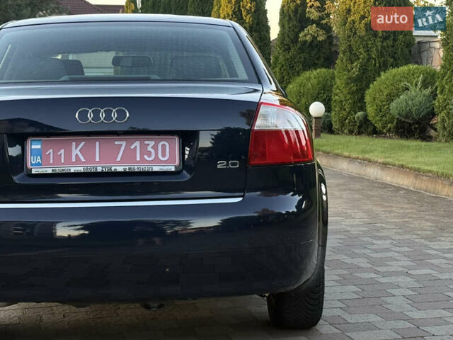 Синій Ауді А4, об'ємом двигуна 2 л та пробігом 188 тис. км за 5350 $, фото 16 на Automoto.ua
