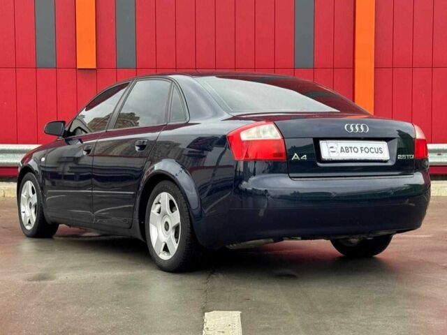 Синій Ауді А4, об'ємом двигуна 2.5 л та пробігом 336 тис. км за 6190 $, фото 4 на Automoto.ua