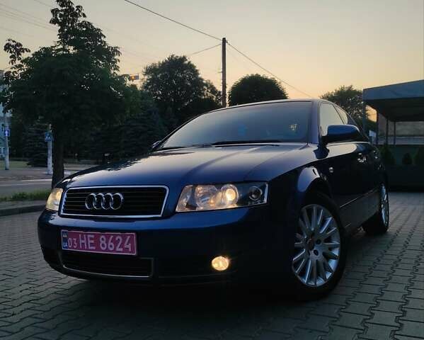 Синий Ауди А4, объемом двигателя 1.6 л и пробегом 181 тыс. км за 6250 $, фото 45 на Automoto.ua