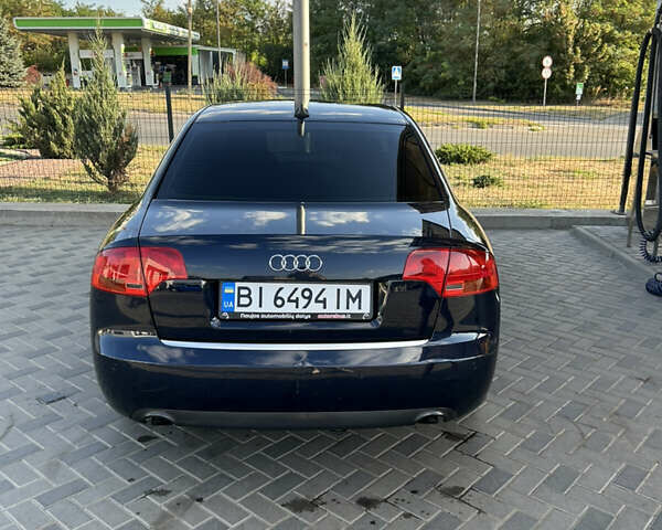 Синий Ауди А4, объемом двигателя 2.5 л и пробегом 303 тыс. км за 6500 $, фото 5 на Automoto.ua