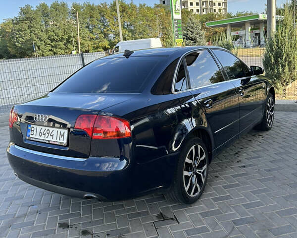 Синий Ауди А4, объемом двигателя 2.5 л и пробегом 303 тыс. км за 6500 $, фото 4 на Automoto.ua