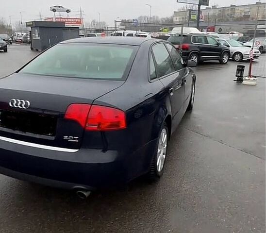Синий Ауди А4, объемом двигателя 2 л и пробегом 260 тыс. км за 8000 $, фото 4 на Automoto.ua