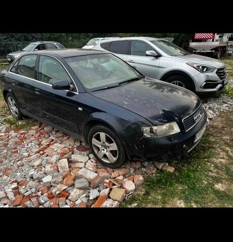 Синий Ауди А4, объемом двигателя 2.5 л и пробегом 330 тыс. км за 2000 $, фото 4 на Automoto.ua