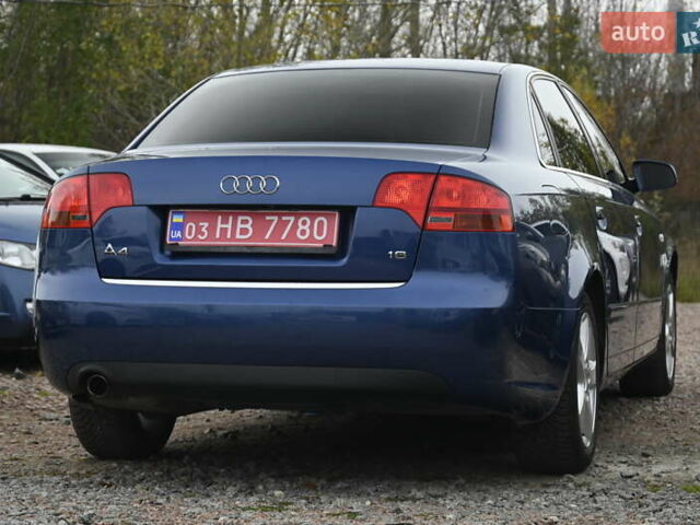 Синий Ауди А4, объемом двигателя 1.6 л и пробегом 246 тыс. км за 6300 $, фото 12 на Automoto.ua