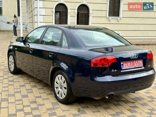 Синий Ауди А4, объемом двигателя 2 л и пробегом 181 тыс. км за 7300 $, фото 10 на Automoto.ua