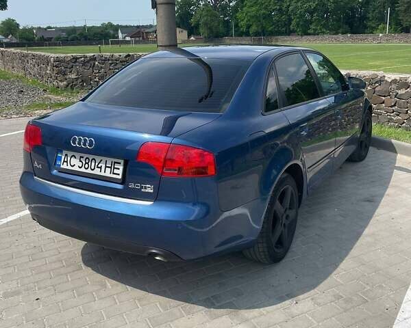 Синій Ауді А4, об'ємом двигуна 2.97 л та пробігом 275 тис. км за 7500 $, фото 4 на Automoto.ua