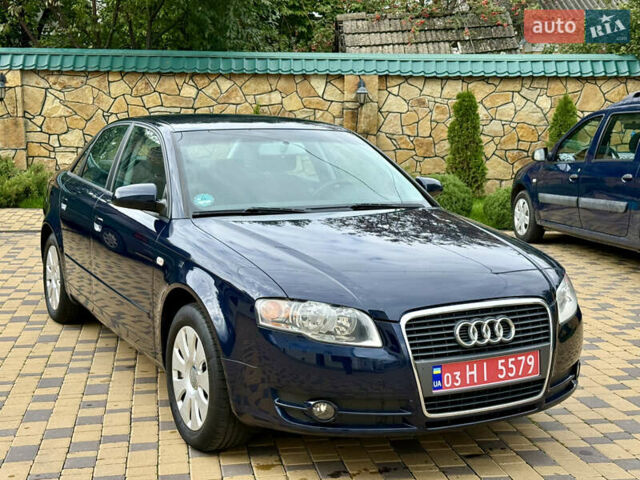 Синий Ауди А4, объемом двигателя 2 л и пробегом 181 тыс. км за 7300 $, фото 2 на Automoto.ua