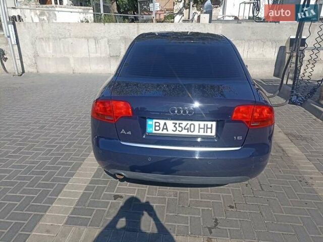 Синій Ауді А4, об'ємом двигуна 1.6 л та пробігом 150 тис. км за 8000 $, фото 1 на Automoto.ua