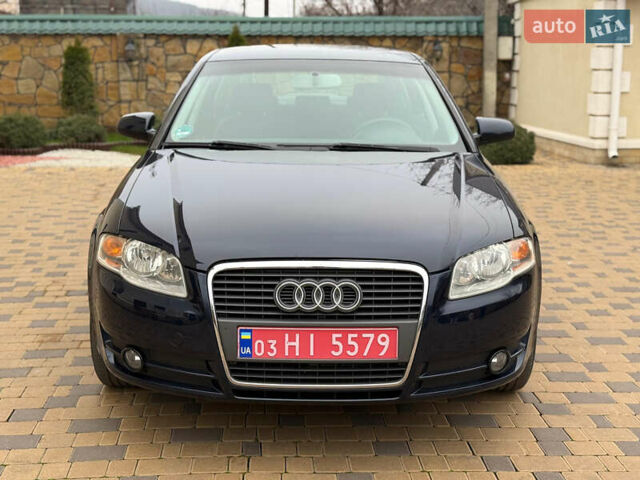 Синий Ауди А4, объемом двигателя 2 л и пробегом 187 тыс. км за 6199 $, фото 2 на Automoto.ua