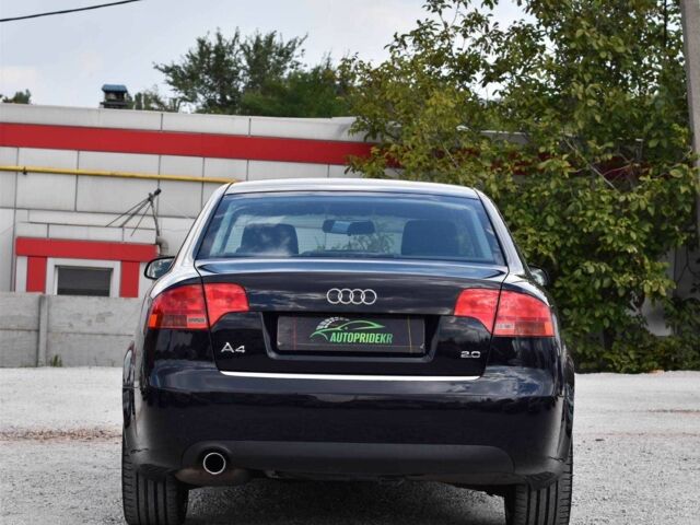 Синий Ауди А4, объемом двигателя 2 л и пробегом 192 тыс. км за 7999 $, фото 4 на Automoto.ua