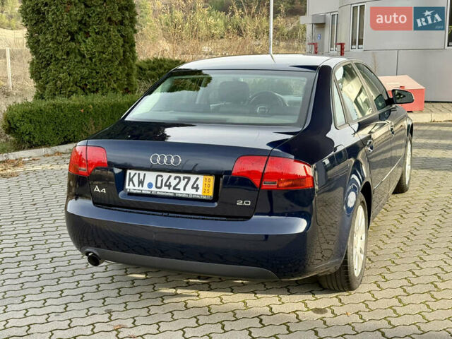 Синий Ауди А4, объемом двигателя 2 л и пробегом 181 тыс. км за 6950 $, фото 9 на Automoto.ua