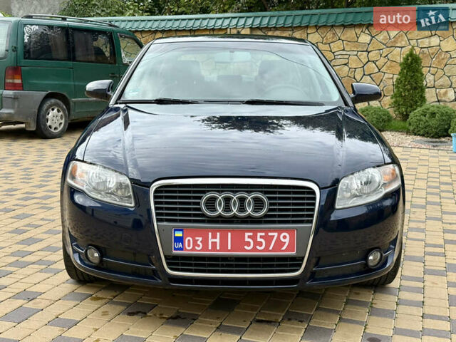 Синий Ауди А4, объемом двигателя 2 л и пробегом 181 тыс. км за 7300 $, фото 5 на Automoto.ua