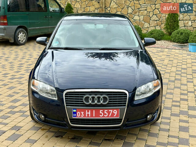 Синий Ауди А4, объемом двигателя 2 л и пробегом 181 тыс. км за 7300 $, фото 4 на Automoto.ua