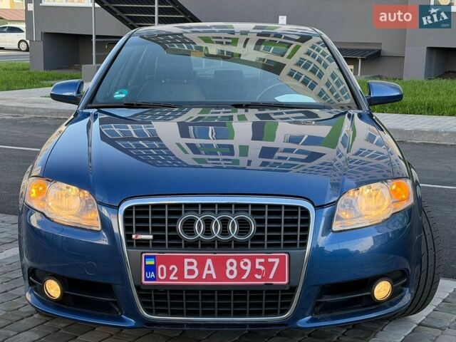 Синий Ауди А4, объемом двигателя 2 л и пробегом 196 тыс. км за 7499 $, фото 6 на Automoto.ua