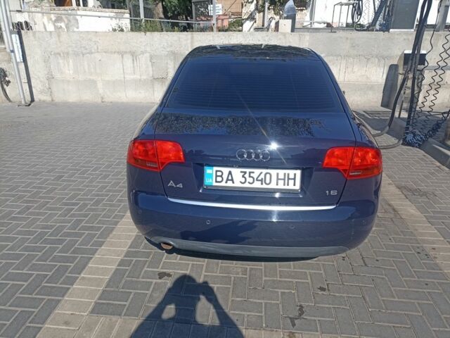 Ауди А4 2006 в Кропивницком (Кировограде) на Automoto.ua Синий Ауди А4, объемом двигателя 1.6 л и пробегом 150 тыс. км за 7500 $, фото 2 на Automoto.ua