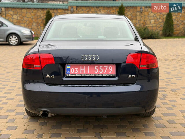 Синий Ауди А4, объемом двигателя 2 л и пробегом 187 тыс. км за 6199 $, фото 8 на Automoto.ua