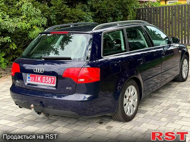Синій Ауді А4, об'ємом двигуна 2 л та пробігом 201 тис. км за 7600 $, фото 4 на Automoto.ua