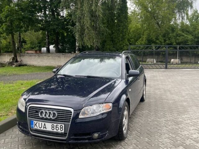 Синій Ауді А4, об'ємом двигуна 2 л та пробігом 180 тис. км за 3150 $, фото 1 на Automoto.ua