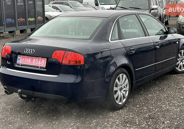Синий Ауди А4, объемом двигателя 1.6 л и пробегом 193 тыс. км за 7800 $, фото 3 на Automoto.ua
